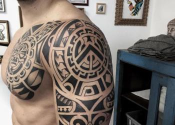 Татуировки в стиле полинезия